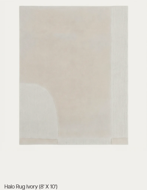 Halo Rug Ivory 8' x 10'