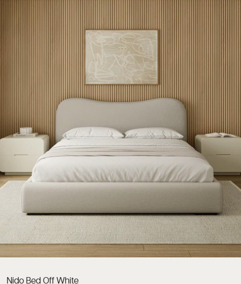 Nido Bed Off White